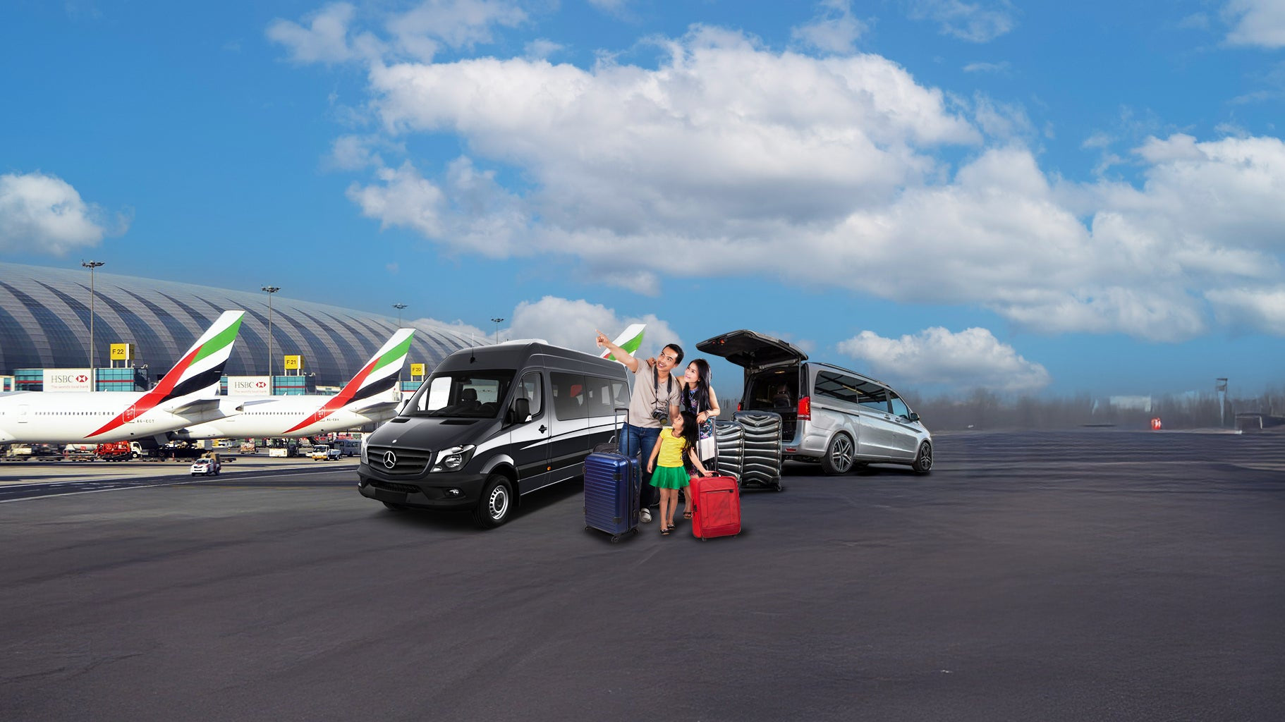 Mercedes Sprinter Airport Transfer in Dubai: Travel in VIP Comfort