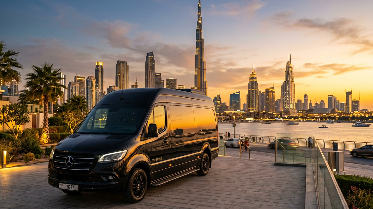 Luxury Sprinter Van Rental Dubai: Premium Group Travel with Sprinter King Dubai