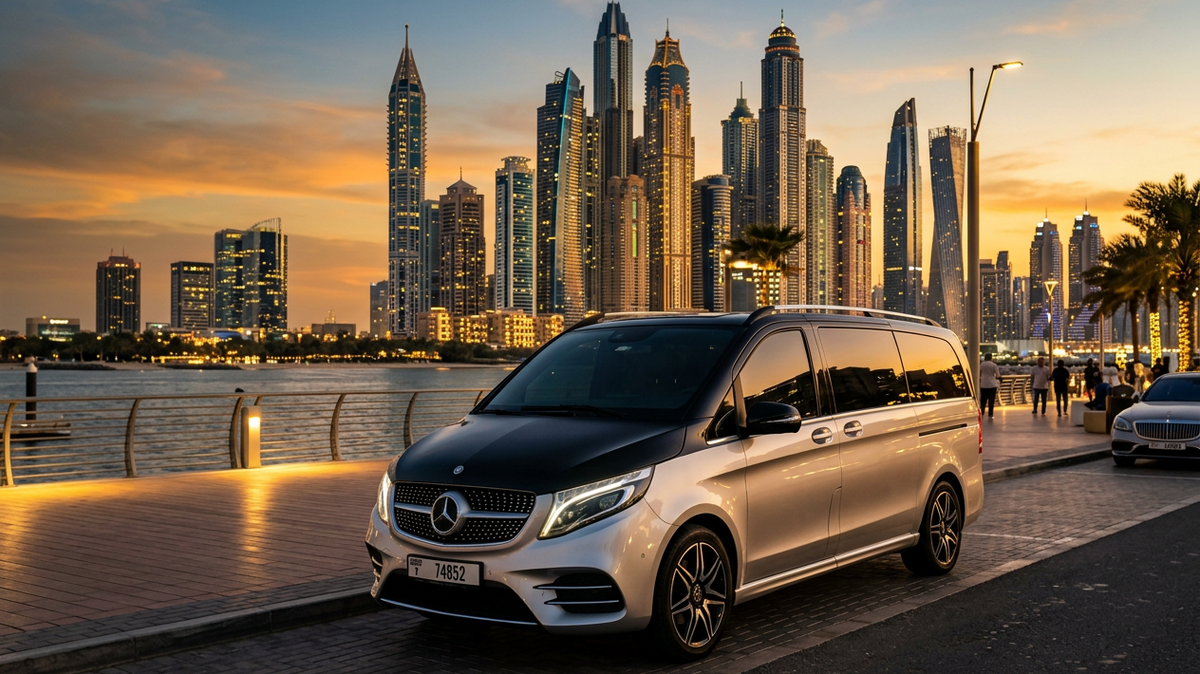 Mercedes Executive Van Rental Dubai: Luxury Travel for Business and VIPs
