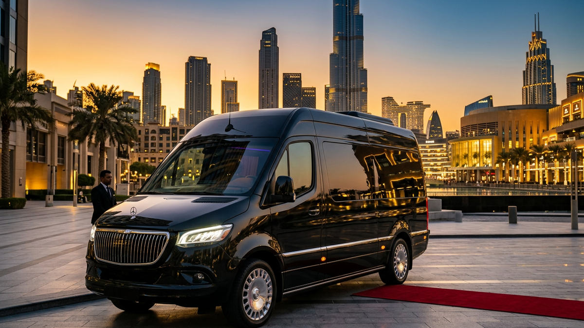 Mercedes Maybach Sprinter: Experience First-Class Luxury Van Travel in Dubai