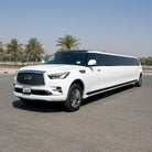 Atlantis stretch limousine with chauffeur in Dubai