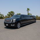 GMC Fendi stretch limousine with chauffeur in Dubai