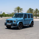 Mercedes G63 SUV with chauffeur in Dubai