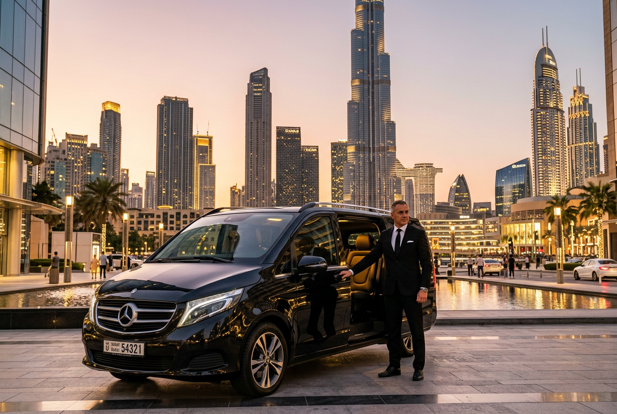 Luxury Mercedes V-Class Rental Dubai for Business and VIP Travel