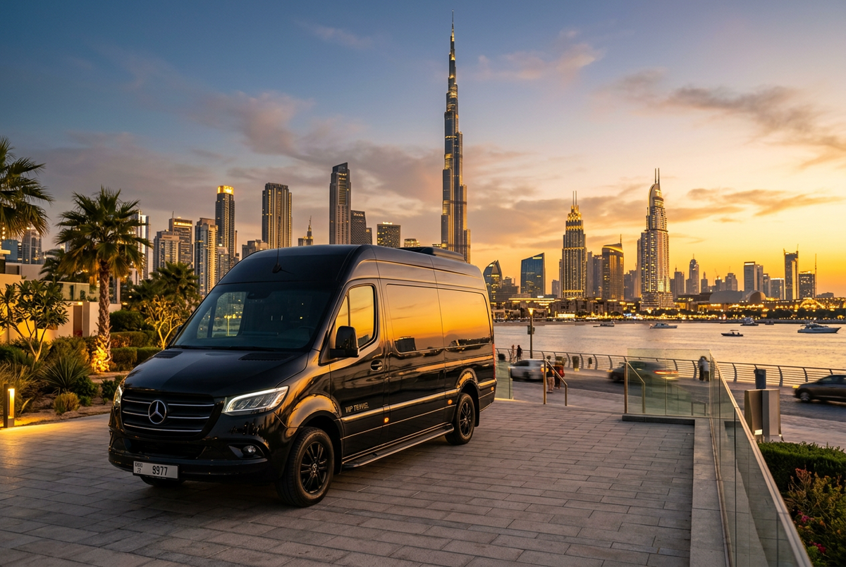 Luxury Sprinter Van Rental Dubai: Premium Group Travel with Sprinter King Dubai