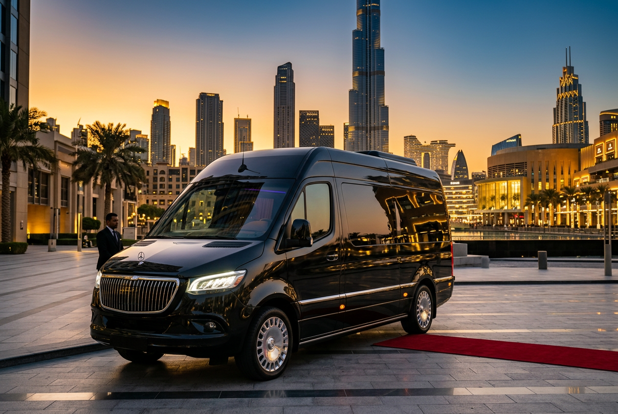 Mercedes Maybach Sprinter: Experience First-Class Luxury Van Travel in Dubai
