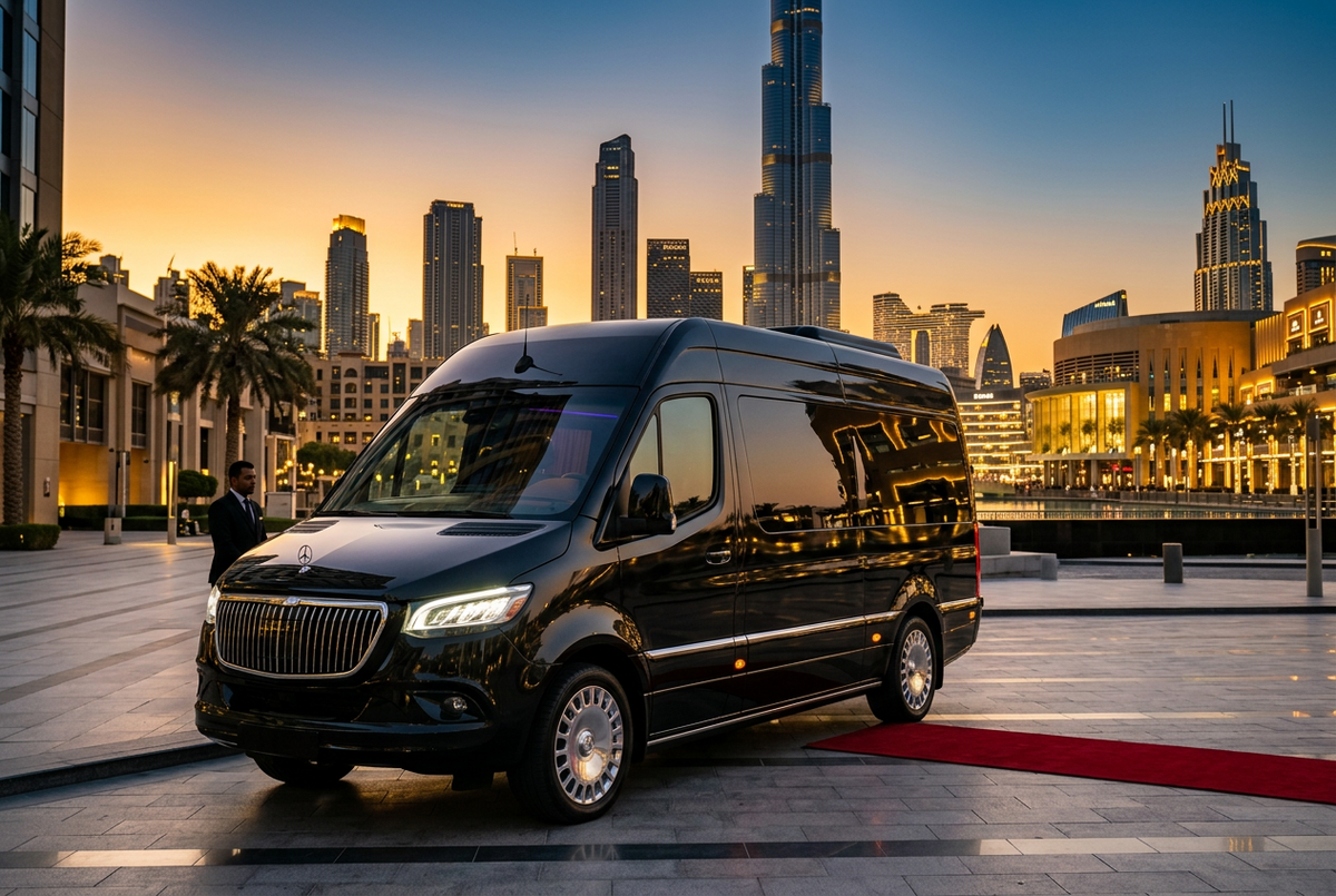 Mercedes Maybach Sprinter: Experience First-Class Luxury Van Travel in Dubai