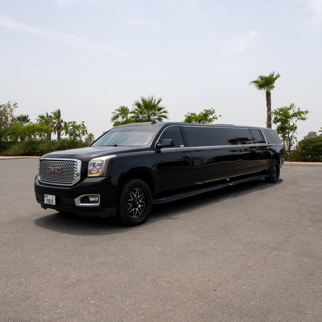 GMC Hulk Stretch Limo Dubai | VIP Chauffeur & Luxury Hire – Sprinter ...